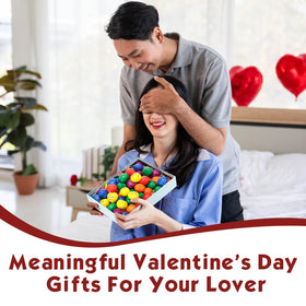 Rotatingpals blue heart stress ball, fits pockets for on-the-go calm.
