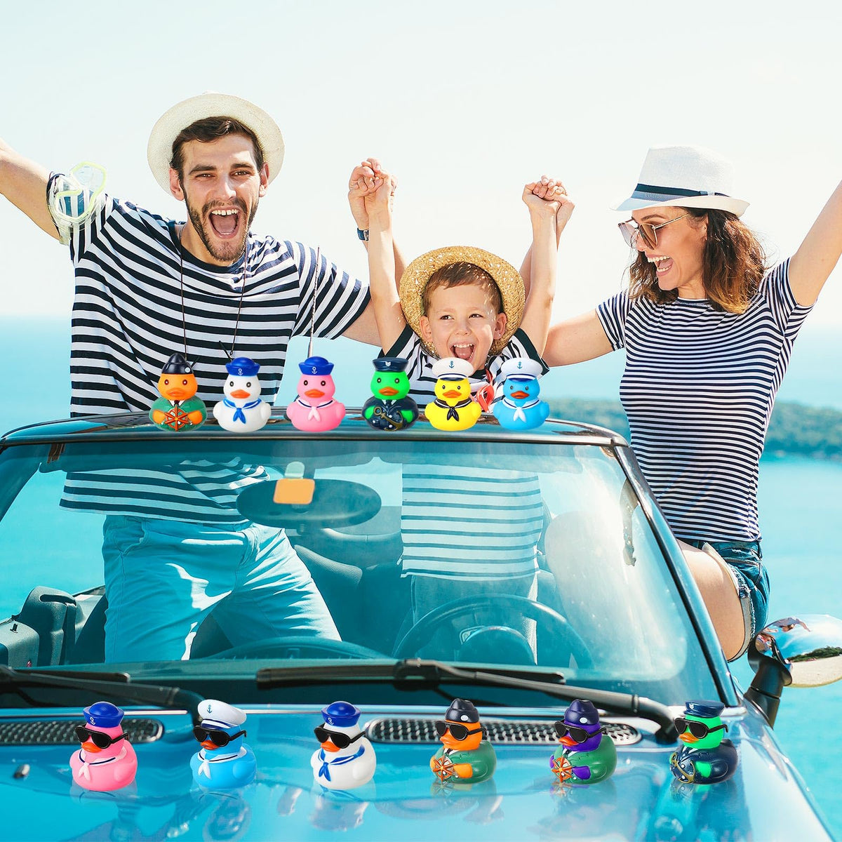 Rotatingpals cruise ducks float easily for water games