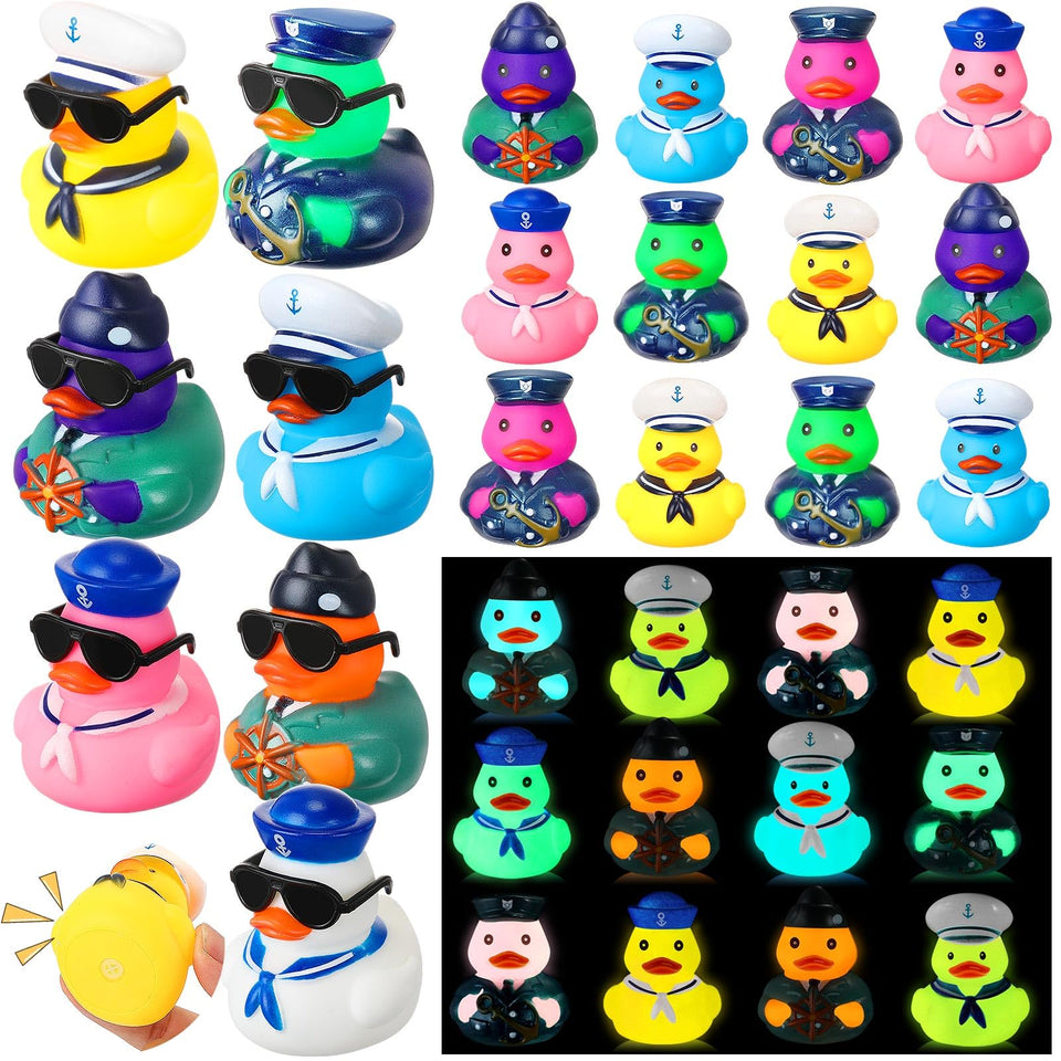 Rotatingpals cruise duck with sunglasses for pool play and decor