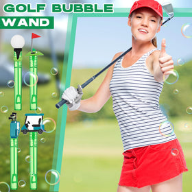 Rotatingpals golf bubble wand style C adds colorful table-side entertainment.