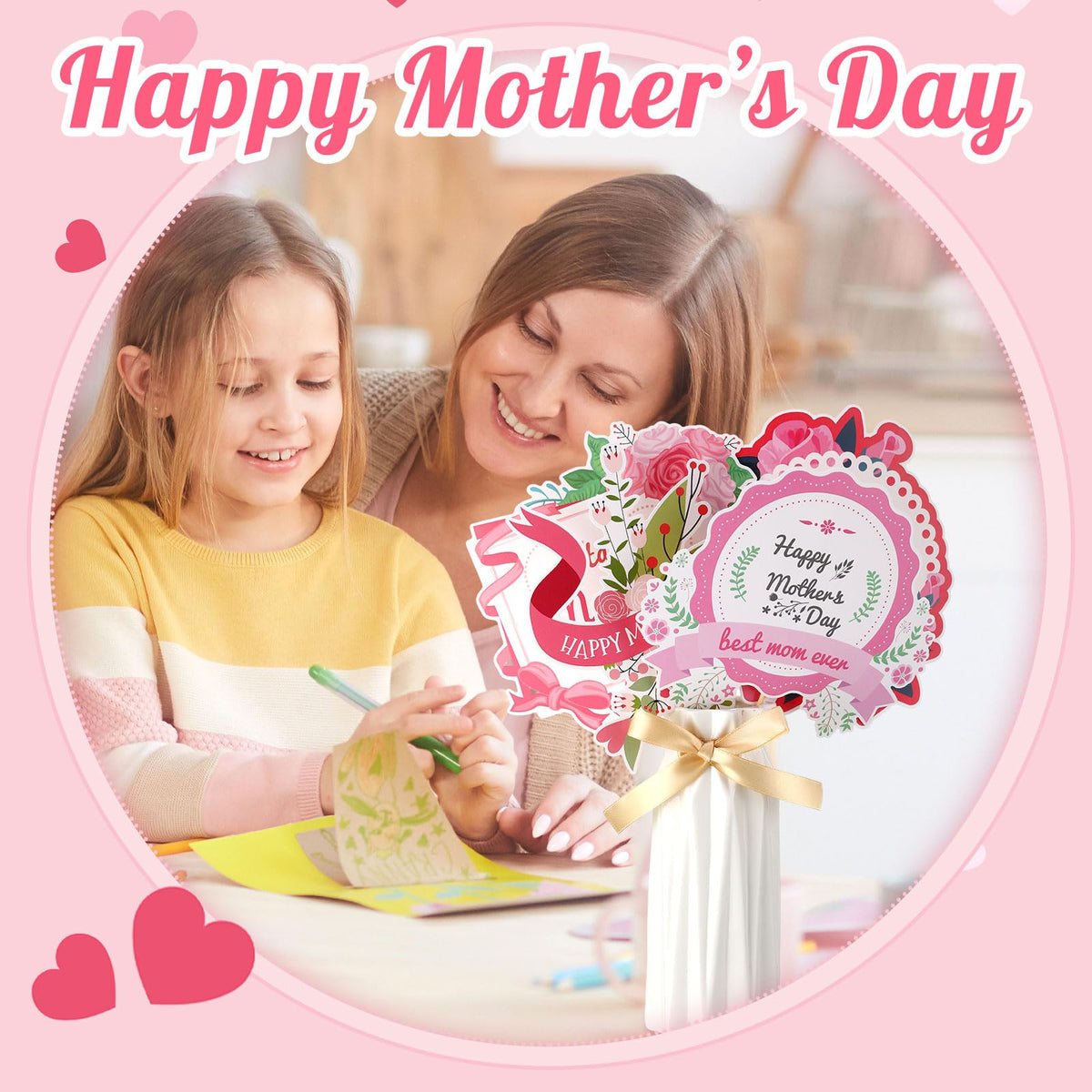 Rotatingpals Mother's Day designs offer versatile party styling.