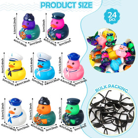 Rotatingpals nautical blue duck with sunglasses adds color to poolside celebrations