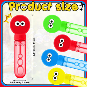 Rotatingpals orange bubble wand for bright outdoor bubbles and fun.