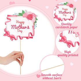 Rotatingpals wooden sticks 30 cm for sturdy displays.