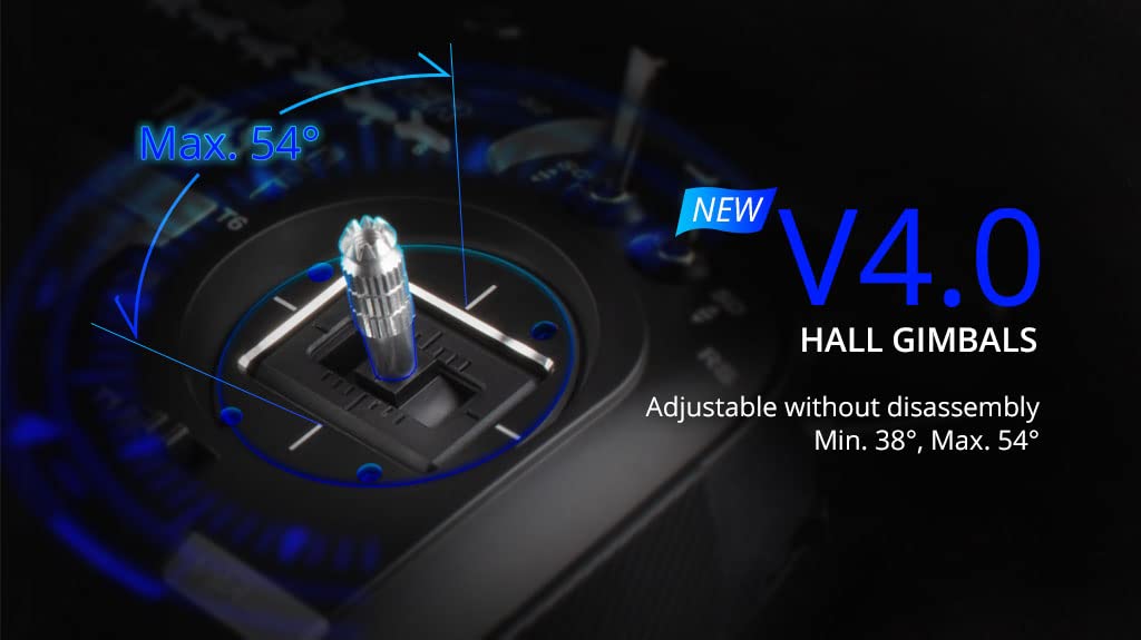 RotorLogic TX16S USB-C port enables high-current charging for on-the-go power.