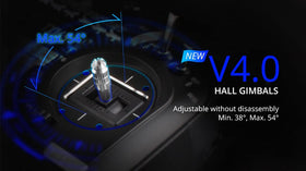 RotorLogic TX16S USB-C port enables high-current charging for on-the-go power.
