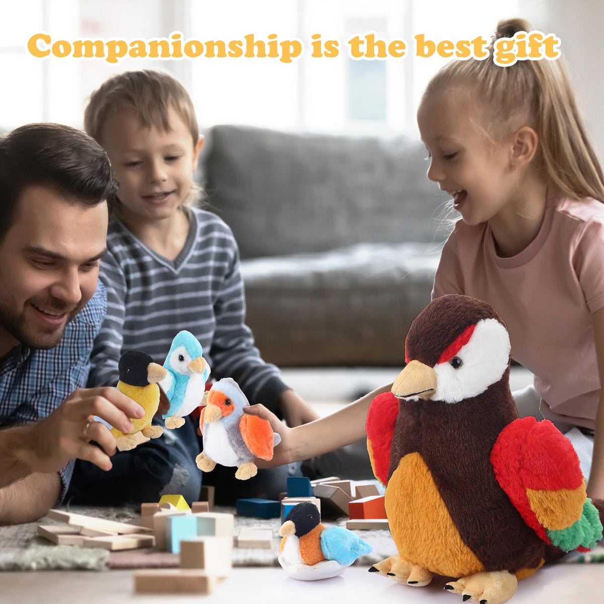 RoundFunny plush kit inspires imaginative play and storytelling experiences.