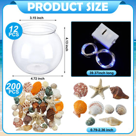 RoundFunny blue LED lights highlight the bowls for a magical night-time display.