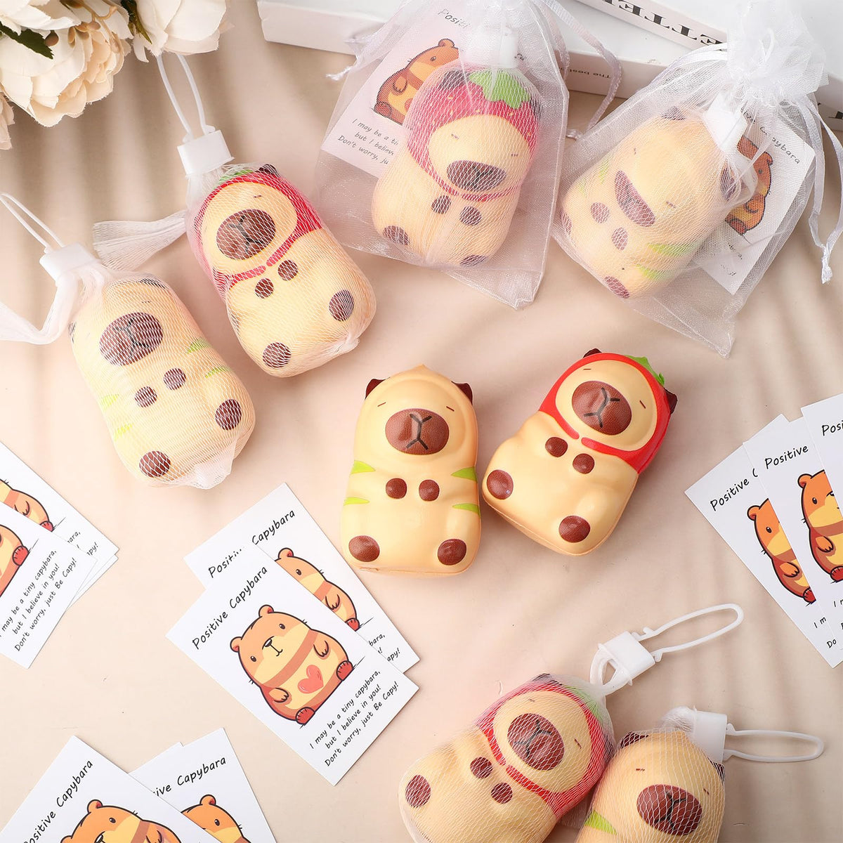 RoundFunny capybara gift set, perfect for employee appreciation and rewards.