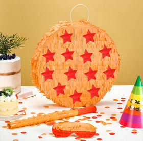 RoundFunny pinata stick for sturdy swings.