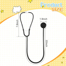 RoundFunny realistic stethoscope for kids, encouraging storytelling and collaboration.