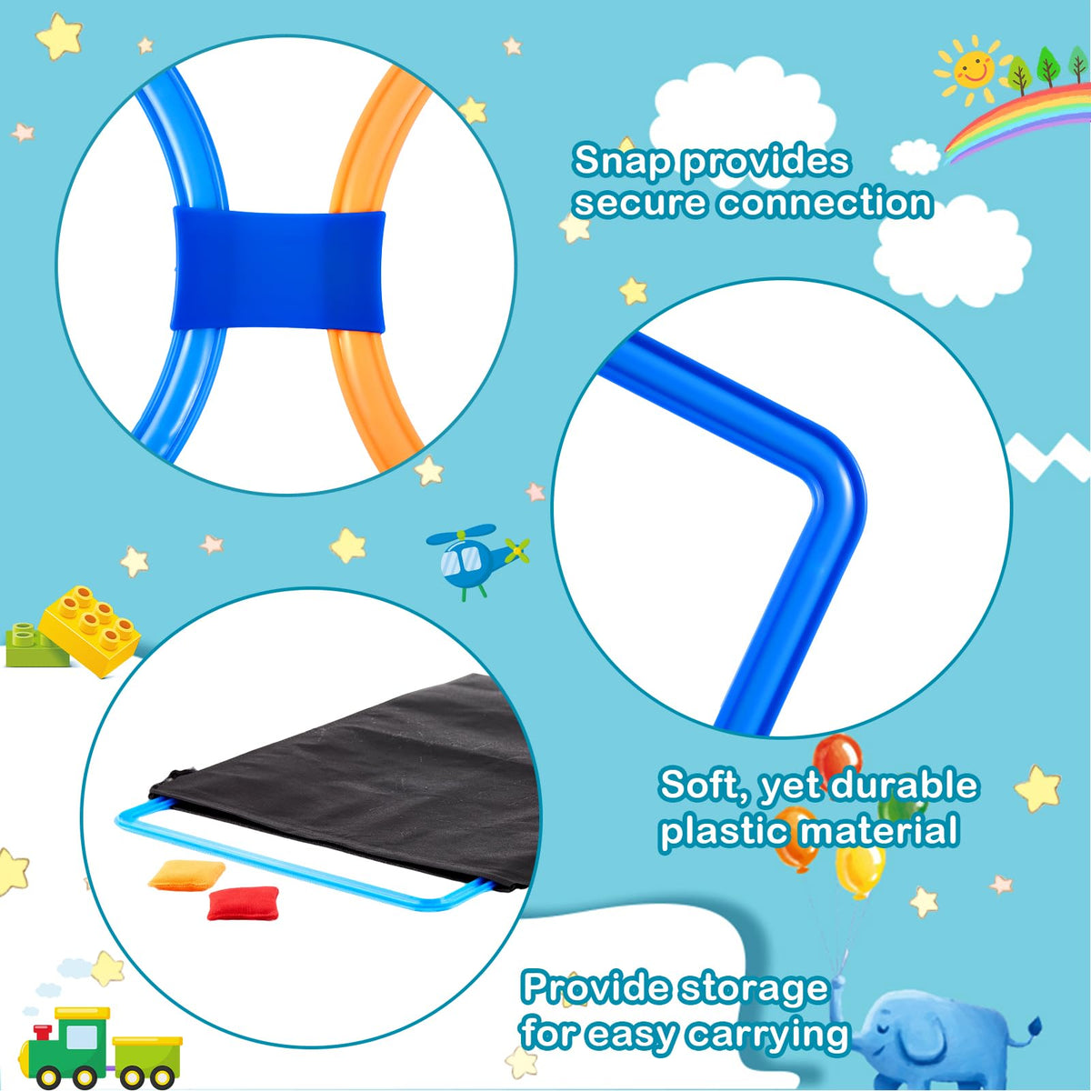 RoundFunny storage bags simplify transport and organization