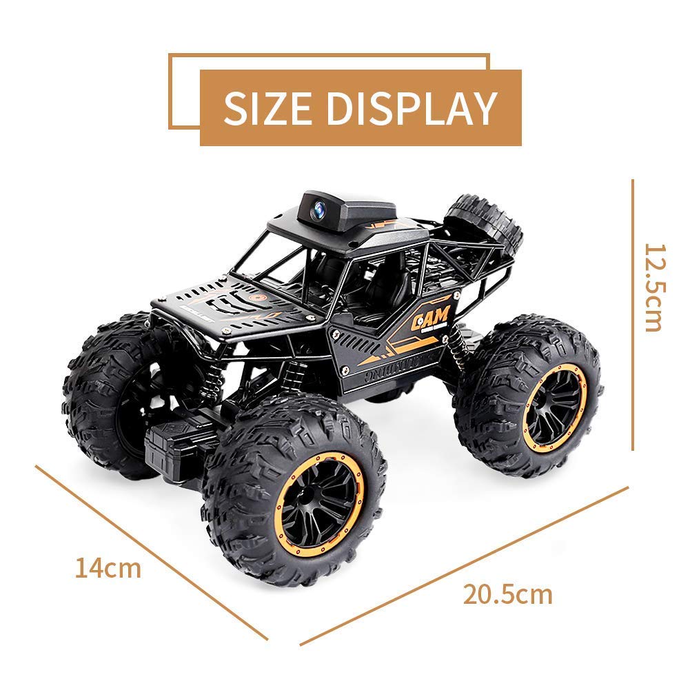 ROVPRO RC Car 2.4GHz wireless connection keeps control stable.