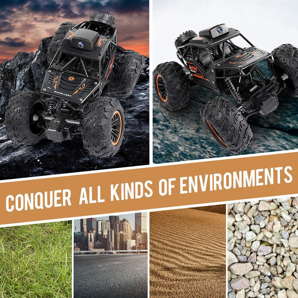 ROVPRO RC Car durable chassis supports realistic racing and rough-terrain play.