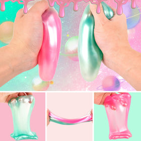 Rowecvce Gift Box Matching Slime enhances presentation for giftable party favors.