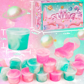Rowecvce Slime Party Favors for Kids evokes excitement at celebrations.