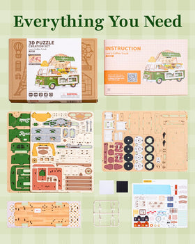 Rowood eco-friendly wood ensures safe, smooth crafting.