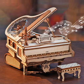 rowood magic piano assembly parts ready for a satisfying DIY project