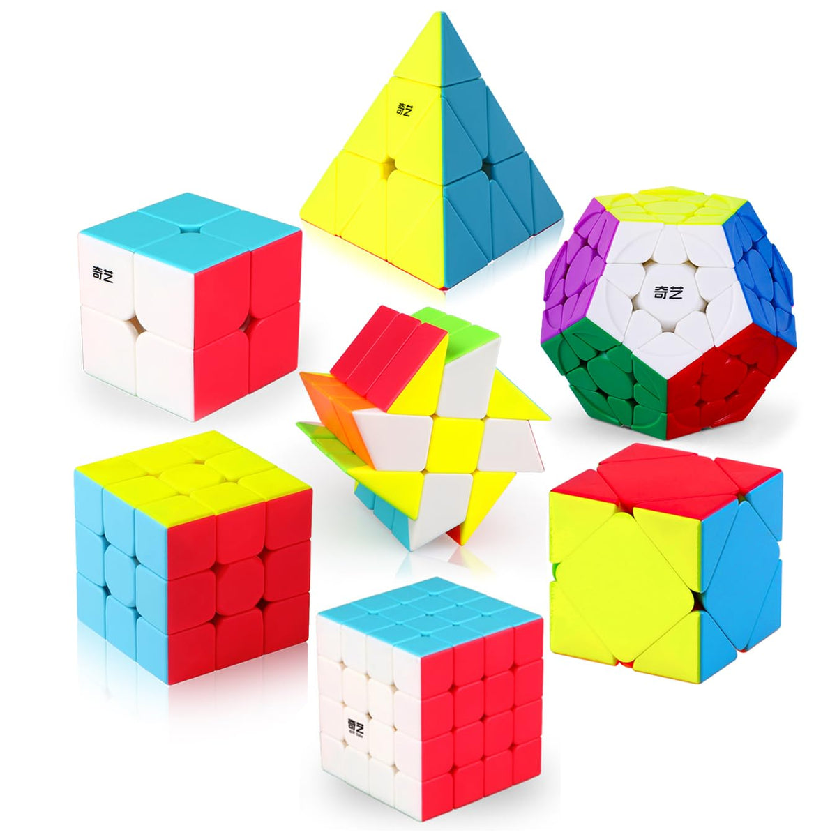 Roxenda 2x2x2 speed cube ready for quick turns and portable practice.