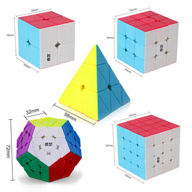 Roxenda 3x3 speed cube offering precise turning for fluent solving