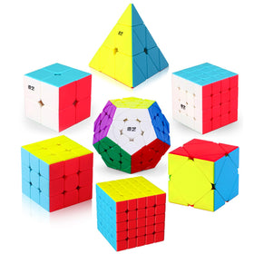 Roxenda Speed Cube Set 2x2 with smooth turning for quick practice.