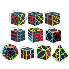 Roxenda 3x3 speed cube with smooth turns and spatial awareness.