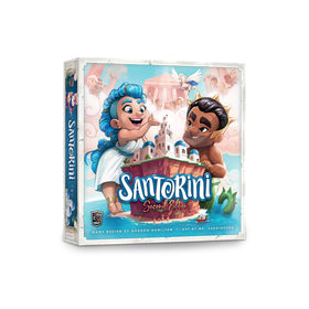 Roxley Games Santorini Second Edition island-map artwork for immersion