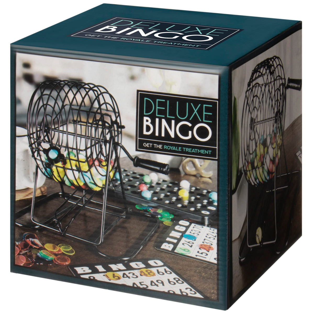 Royal Bingo Supplies deluxe set enabling fast setup with minimal fuss