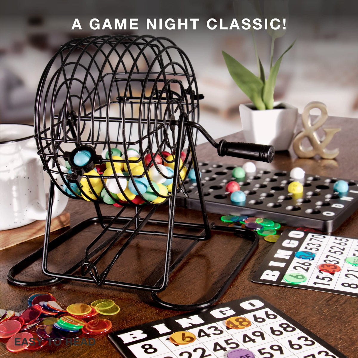 Royal Bingo Supplies deluxe storage box keeps components neatly organized