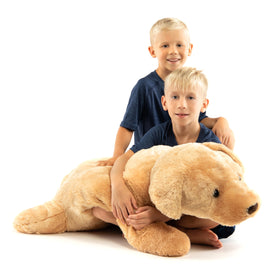 Royal Brooks extra-large stuffed dog plush for cozy hugs and naps