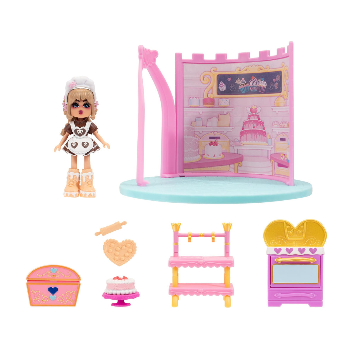 Royale High Baking Class Playset: oven opens for imaginative baking.