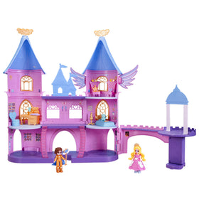 Royale High Castle Campus Playset throne room 360° view for grand pretend banquets