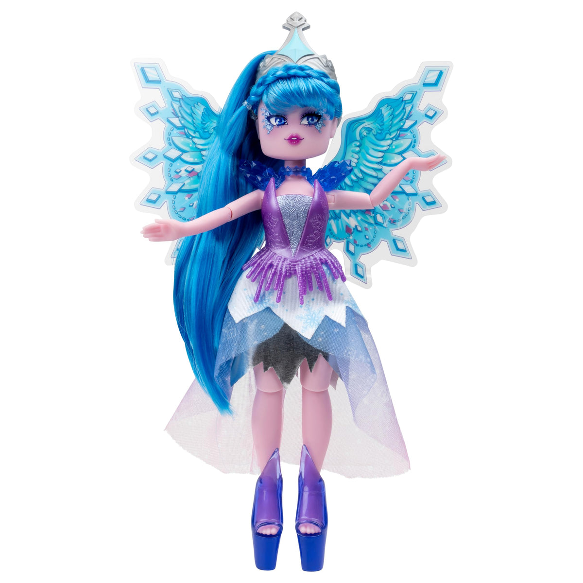 Royale High Demi the Ice Fairy doll with wings inspires imaginative fashion play