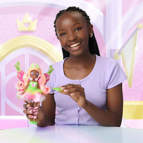Royale High Posey dress with pink and green florals invites dress-up fun.