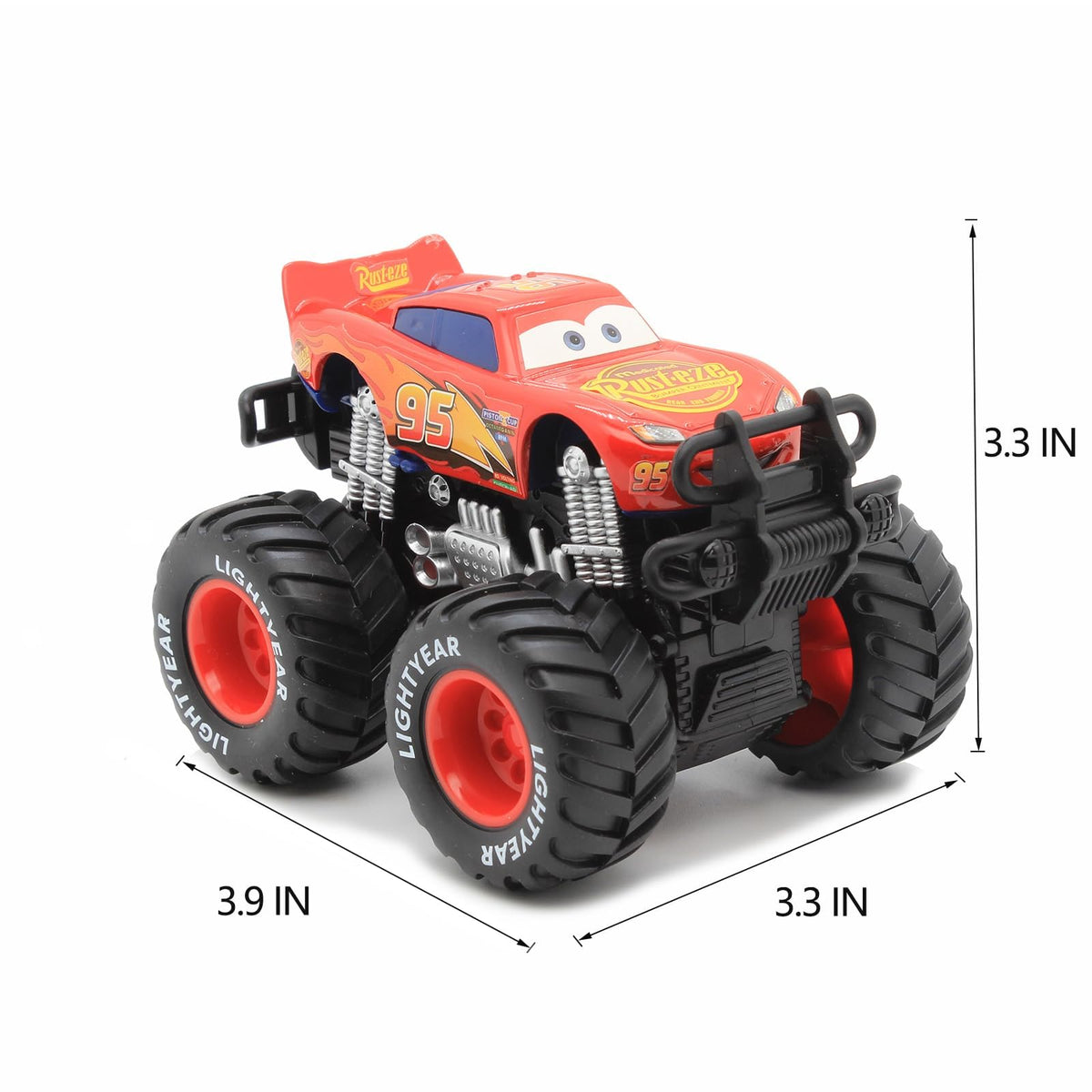 Rozuka Jackson Storm toy car showcases sleek design for quick races and display