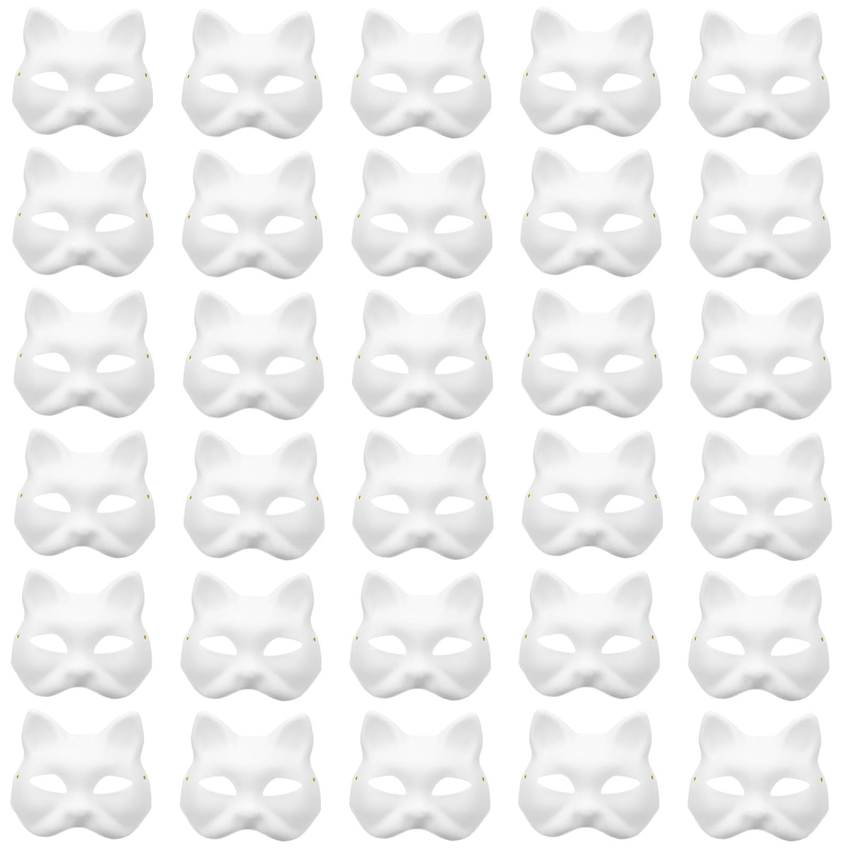 RQPQBO Therian cat mask paint—smooth surface ideal for DIY designs and creativity