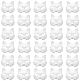 RQPQBO Therian cat mask paint—smooth surface ideal for DIY designs and creativity