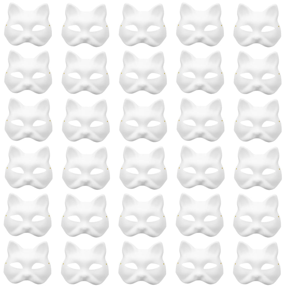 RQPQBO Therian cat mask paint—smooth surface ideal for DIY designs and creativity