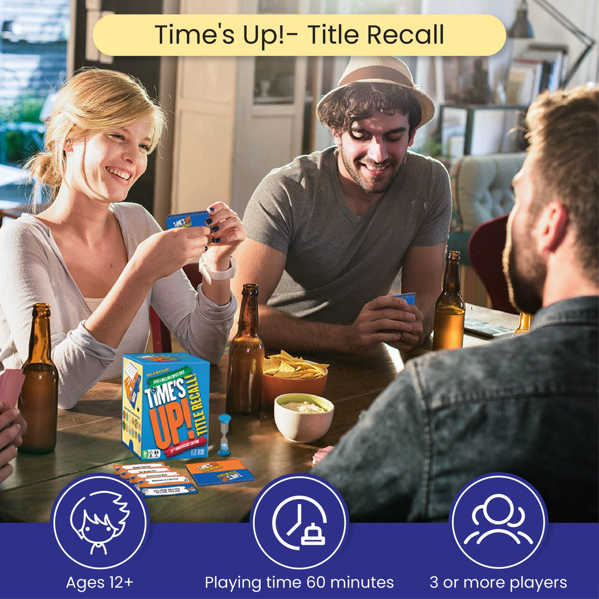 Time’s Up! Title Recall box containing all components neatly organized