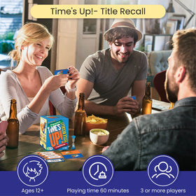 Time’s Up! Title Recall box containing all components neatly organized