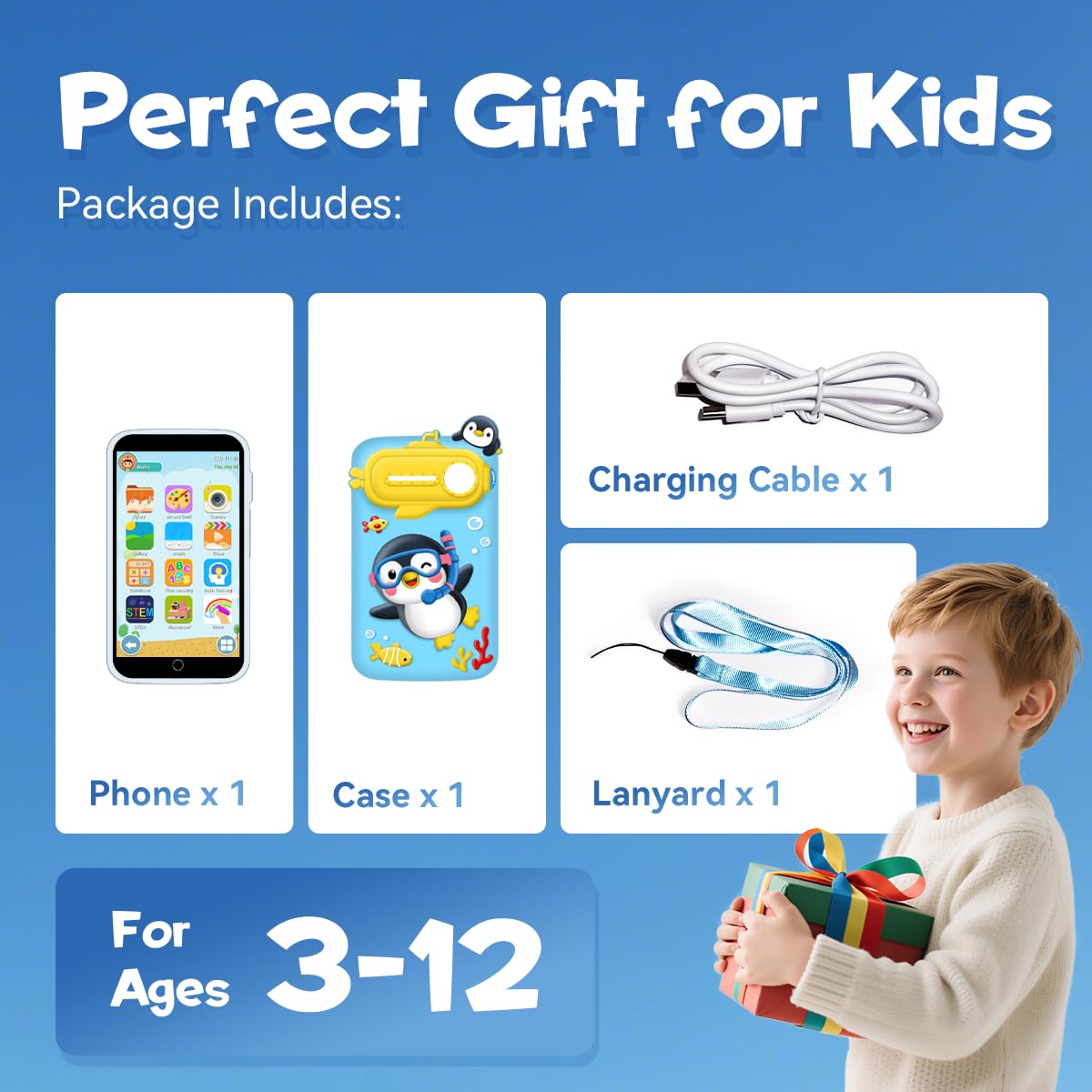 Rseaay ideal gift for ages 3–9 on birthdays or holidays