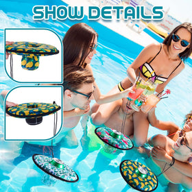 Rtteri foam-core floating coaster supports cans securely in water