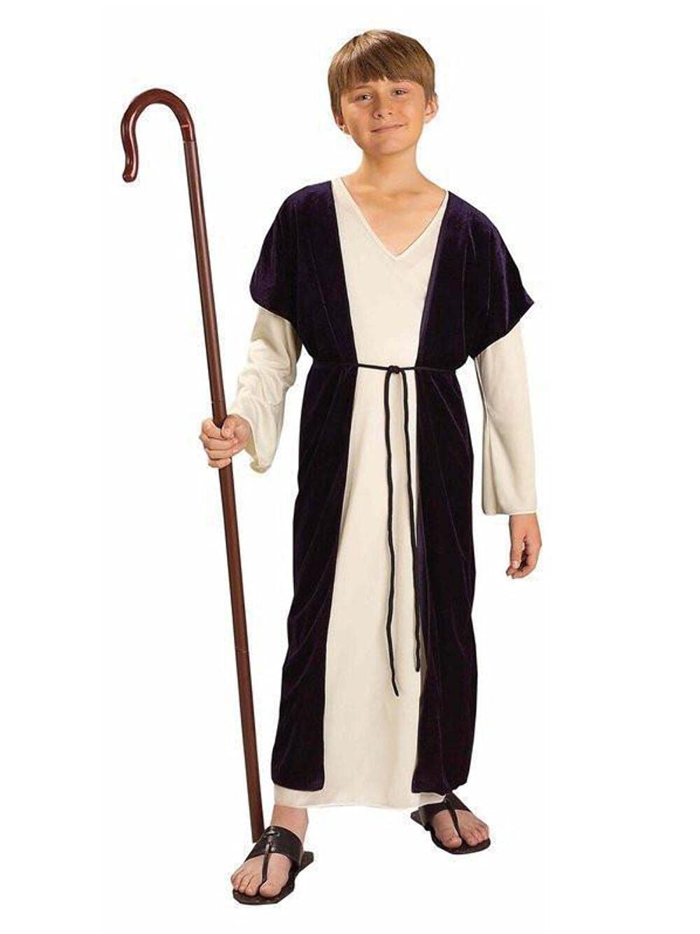 Rubies Biblical Times Shepherd Costume robe for kids, ideal for nativity plays.