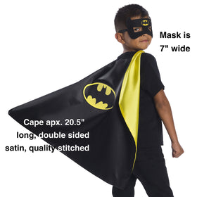Rubies Robin cape with eye mask encourages heroic costume adventures