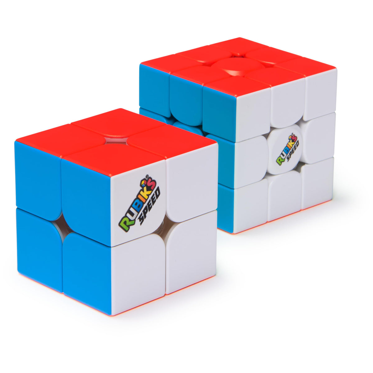 Rubik’s Cube 3x3 magnetic speed cube in action for quick, accurate solves.