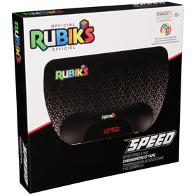 Rubik's Cube timer mat on the road, ideal for portable puzzle fun and travel training.