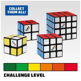 Hands twist the cube for tactile feedback and concentration.