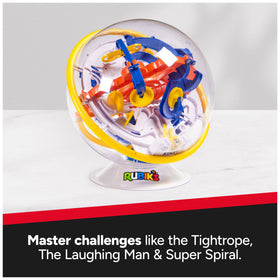 Rubik’s Tracks 100 3D maze finish highlights route planning and focus