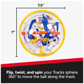 Rubik’s Tracks 100 obstacle Laughing Man adds playful twists to problem solving