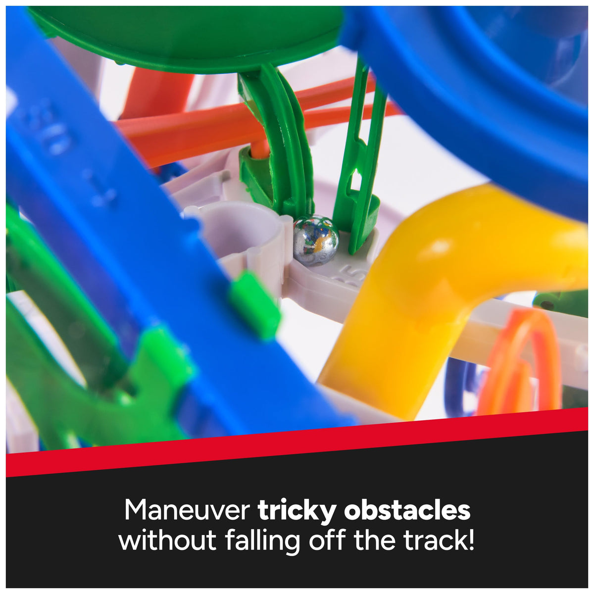 Rubik’s Tracks 125 Escher’s Stairs invites creative problem solving.